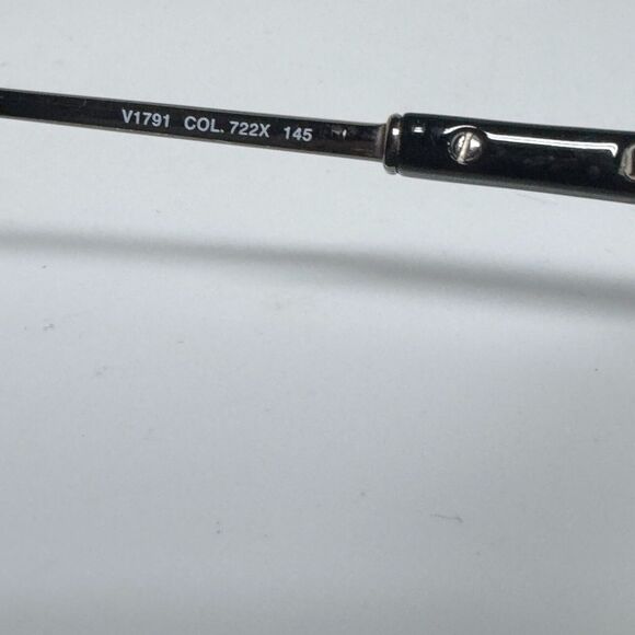 Police Eyeglasses Frames V1791 COL. 722 Grey Brown Rectangular 51-19-135 H15596 - Picture 5 of 8